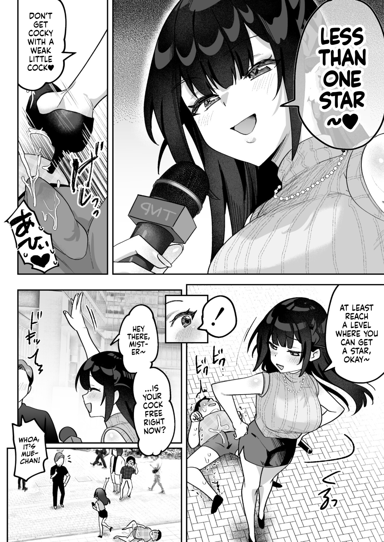 Hentai Manga Comic-Mue-Chan, Penis Gourmet Reporter-Read-21